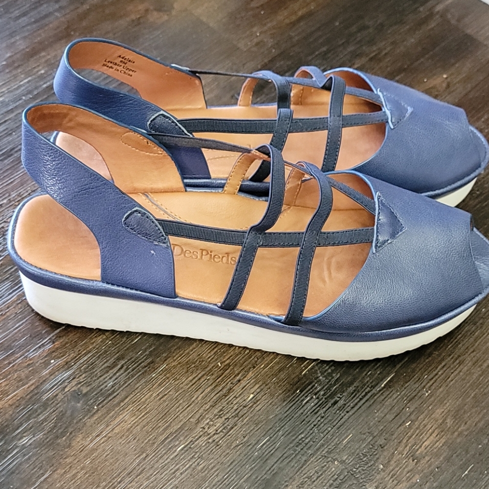 l'amour de pieds adelais wedge sandals